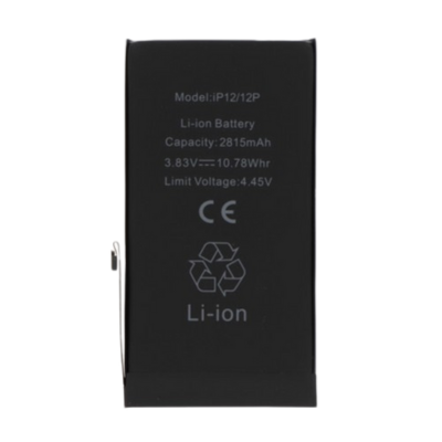 Batterie De Remplacement Pour IPhone 12 & 12 Pro - Capacité 2815 MAh - Haute Performance - Garantie 2 Ans