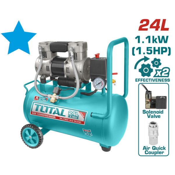 Compresseur d’air TOTAL 24L