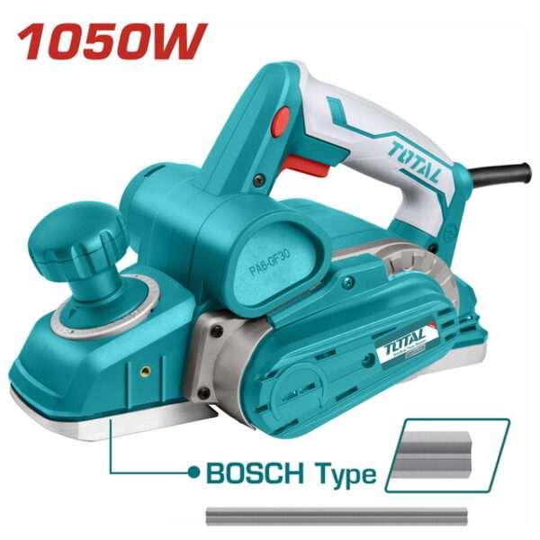 Rabot électrique TOTAL 1050W