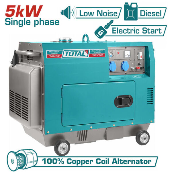 Générateur Diesel Total 5 kVA