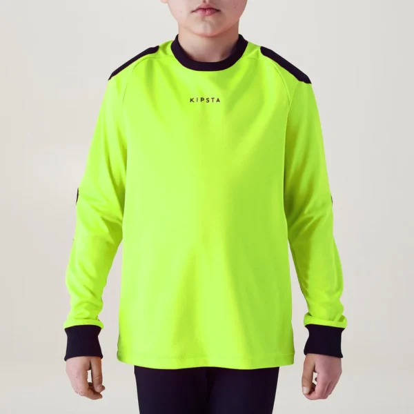 Maillot De Gardien De But F100 Enfant Jaune – Disponible à Kinshasa