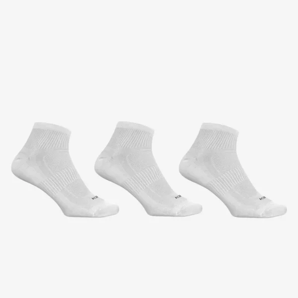 Chaussettes De Running Run100 Blanche X3 – Disponible à Kinshasa