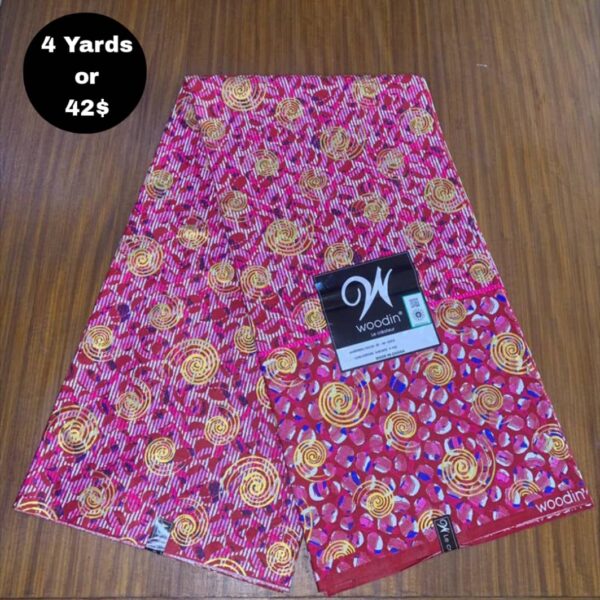 Pagne Wax Africain - Violet Mystique