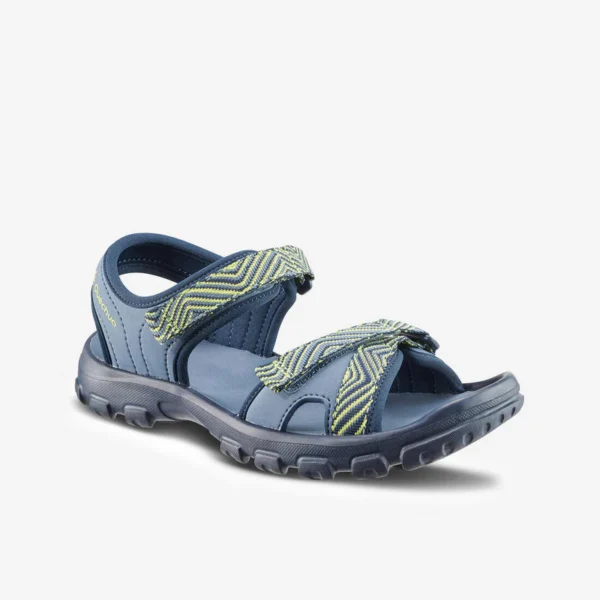 Sandales De Randonnée Enfant Mh100 Tw Bleues Et Jaunes - 32 Au 37 – Disponible à Kinshasa
