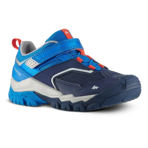 Chaussures Basses De Randonnée Montagne  Enfant Crossrock Bleues 24-34 – Disponible à Kinshasa