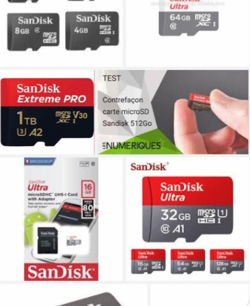 Carte mémoire SD Kinshasa