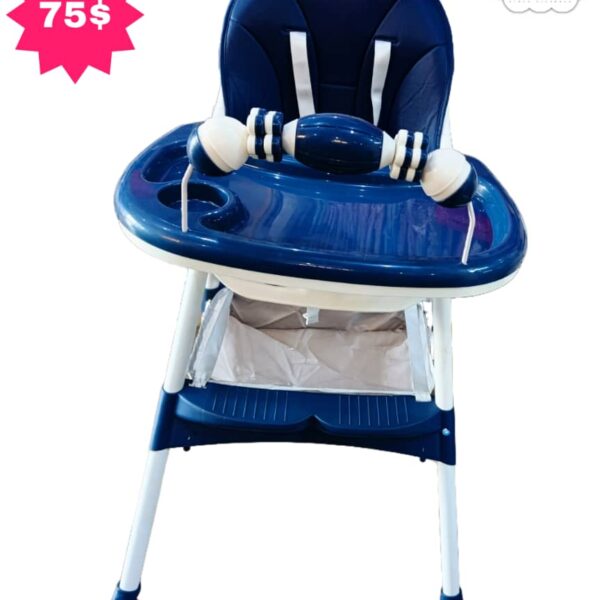 Chaise haute ajustable