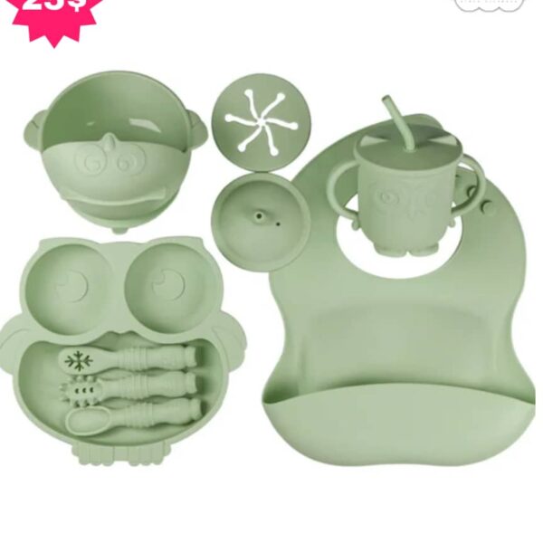 Kit repas en silicone