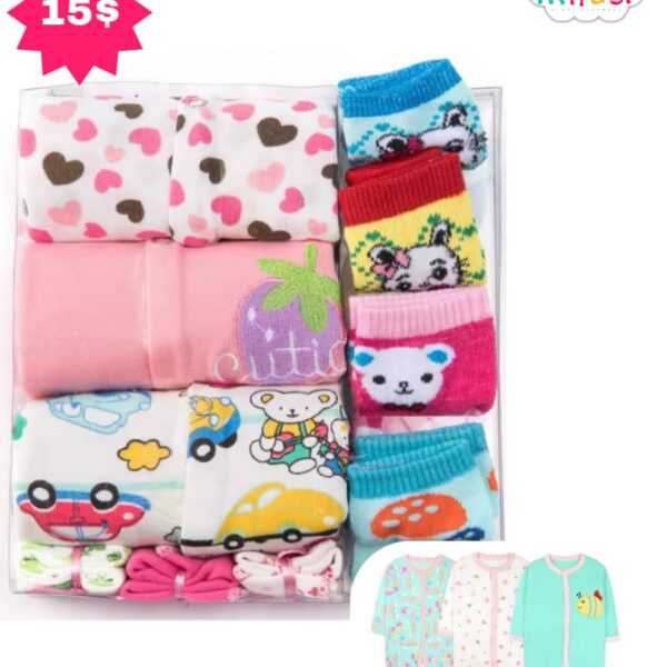 LOT 3 GRENOUILLÈRES AVEC CHAUSSETTES