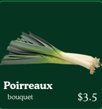 Poireau – Poireaux
