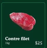 Contre filet