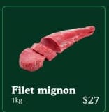 Filet mignon