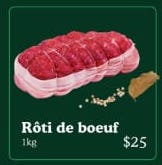 Rôti de bœuf