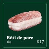 Rôti de porc