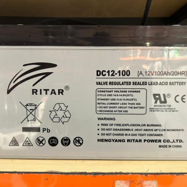 Batterie Ritar DC12-100 12V 100Ah