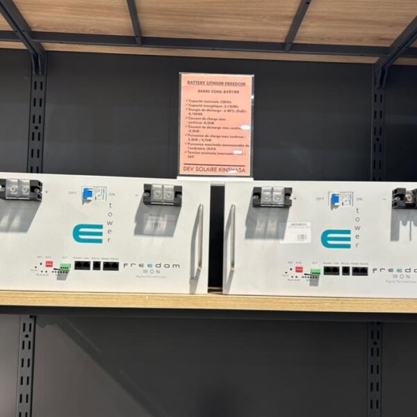 Batterie Lithium Freedom Tower 100Ah 5.12kWh
