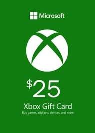 Carte cadeau Xbox 25 USD