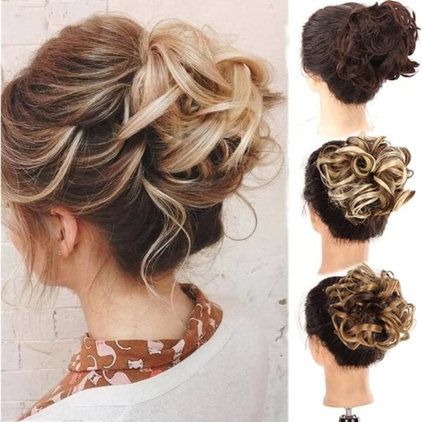 Chignon postiche à clip (bun)
