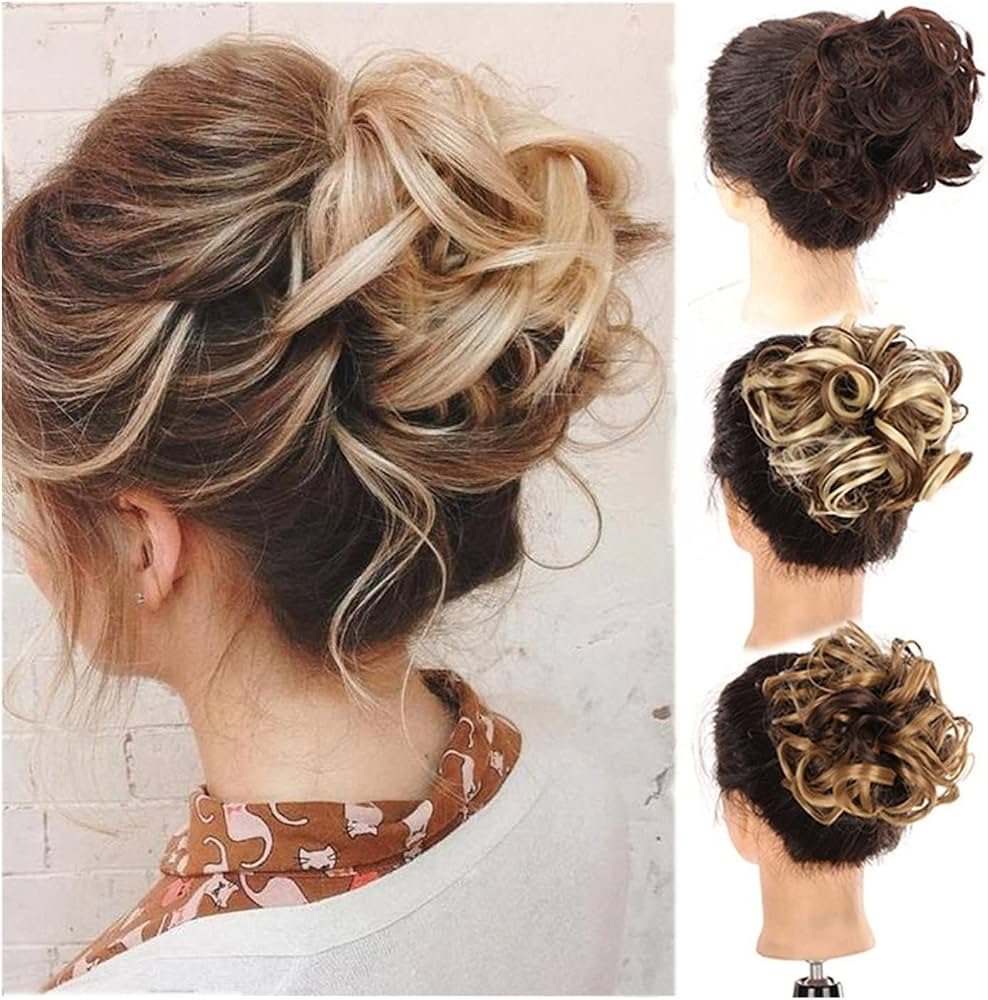 Chignon postiche à clip (bun)