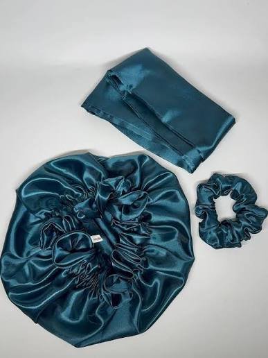Foulard en satin pour cheveux