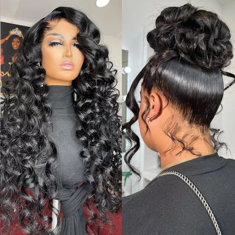 Frontal 13x4 lace en cheveux naturels