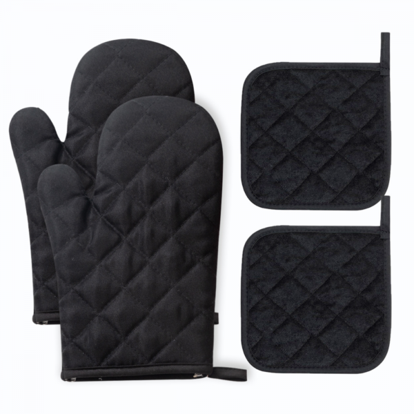 Lot de maniques et gants de cuisine